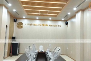 Lắp đặt hệ thống âm thanh phòng họp, màn hình LED tại Đài Phát thanh và Truyền hình Hưng Yên